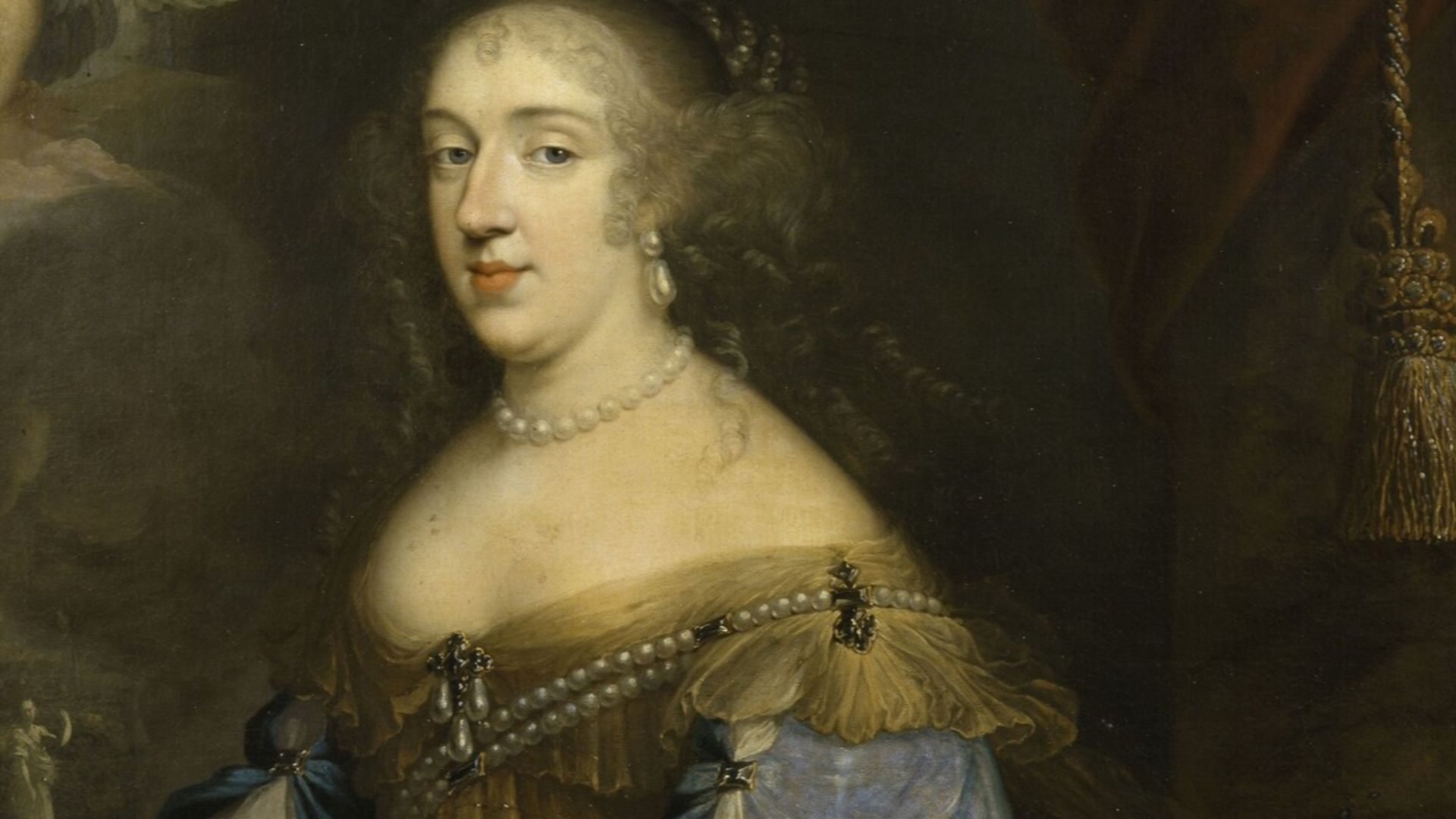 Portrait of Anne Marie Louise d'Orléans (1627-1693), cousin of Louis XIV of France (1638-1715).