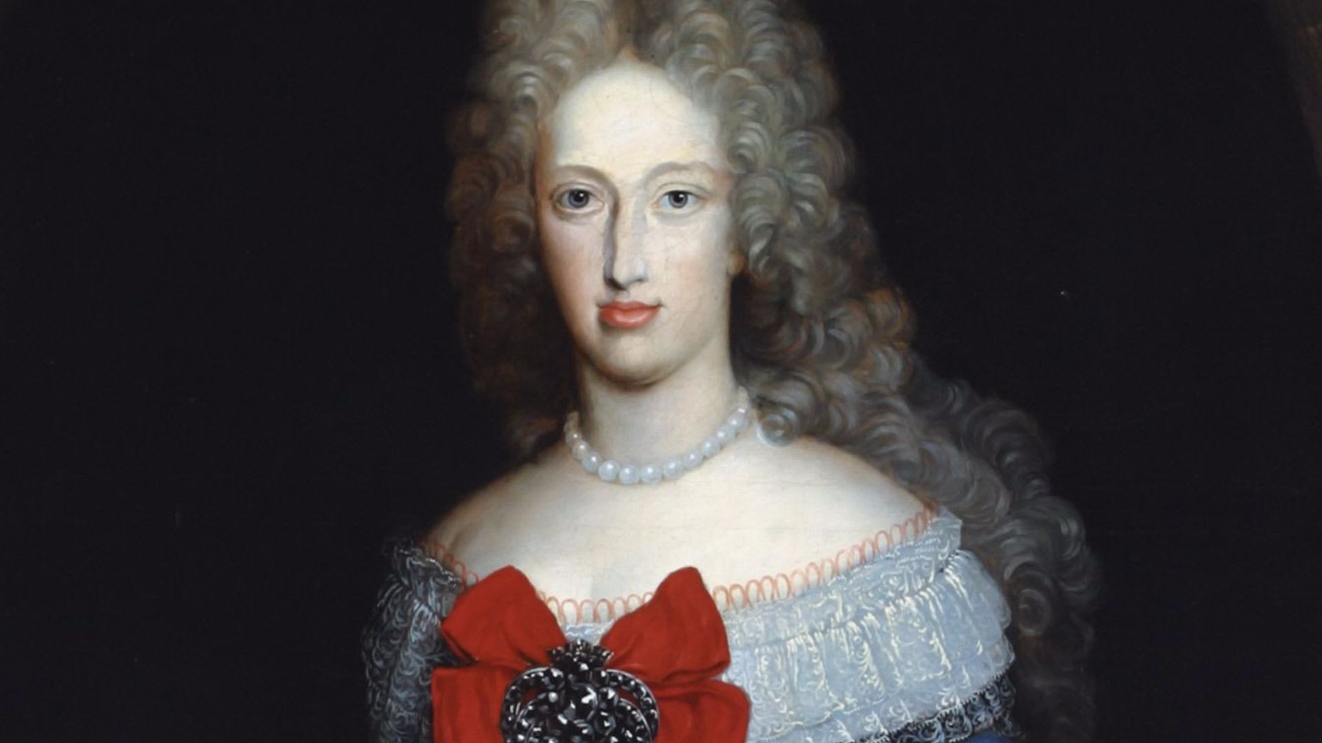Portrait of Maria Anna of Neuburg (1667-1740), second wife of Charles II of Spain (1661-1700).