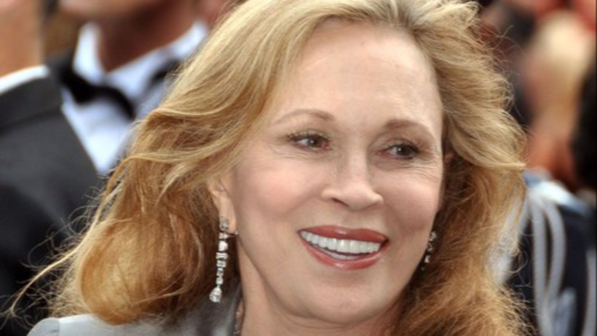 Faye Dunaway at the Cannes film festival