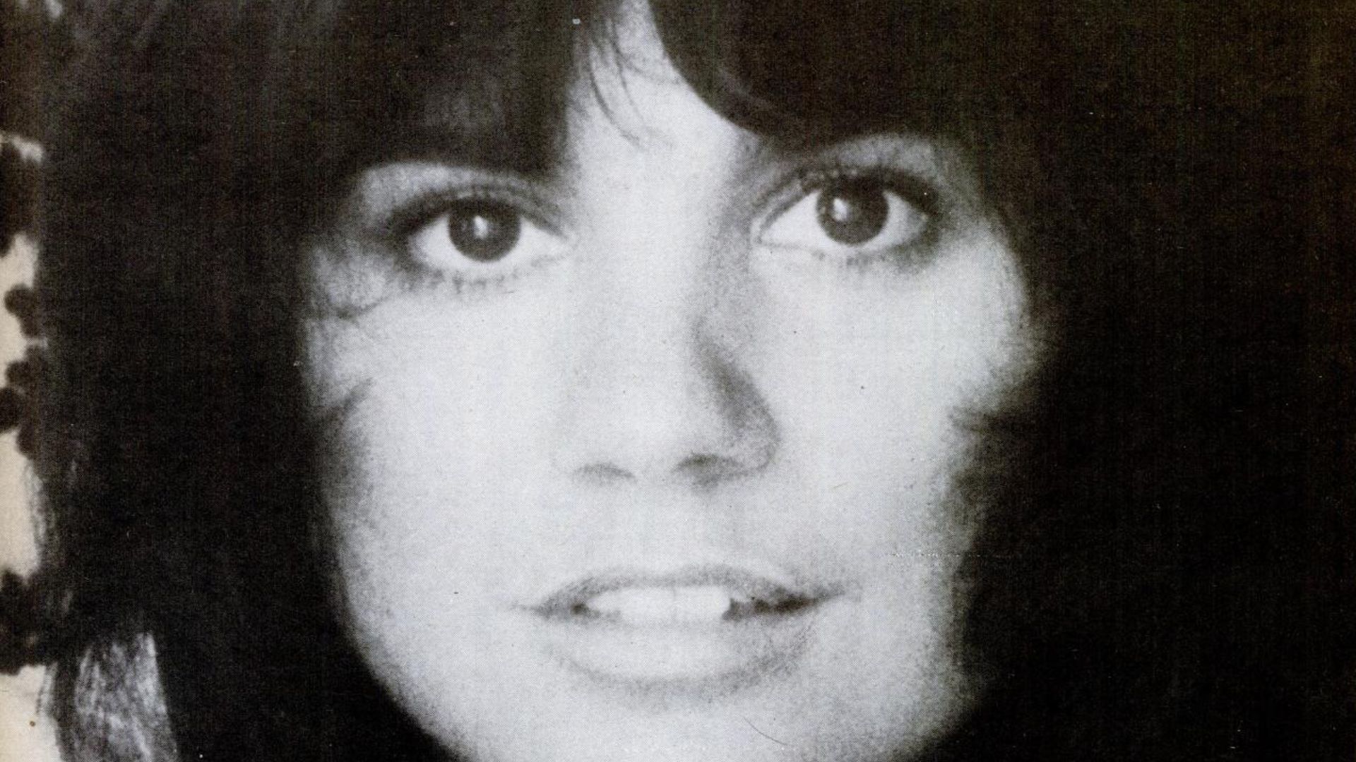 Trade ad for Linda Ronstadt's album Don't Cry Now.To better adapt it to his respective Wikipedia article, the ad was cropped and cleaned in a graphics editing program. The original can be viewed at the source below.