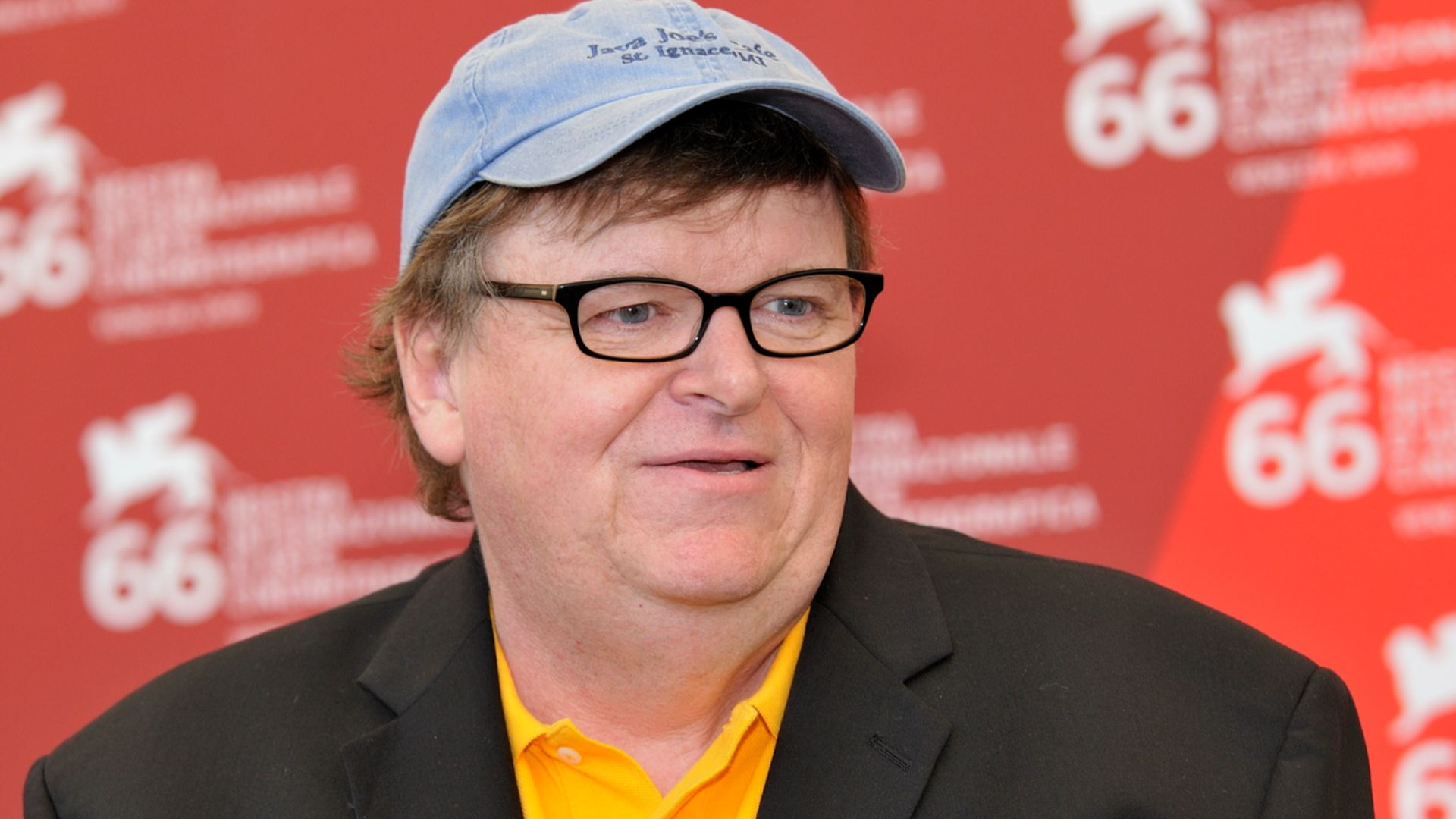 Michael Moore at the 66th Venice International Film Festival.