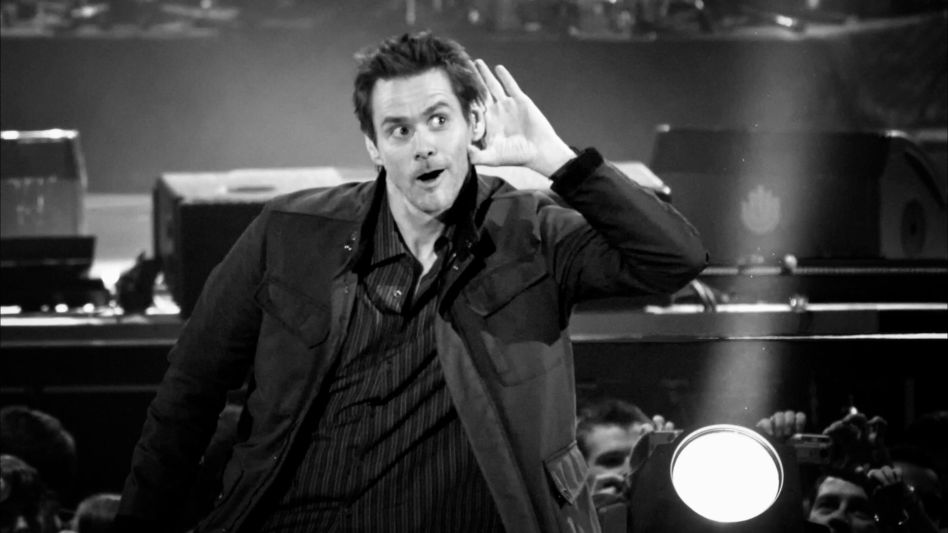 Jim Carrey, Premios 40 Principales Palacio de los Deportes, 12.12.08 Madrid, Espana
