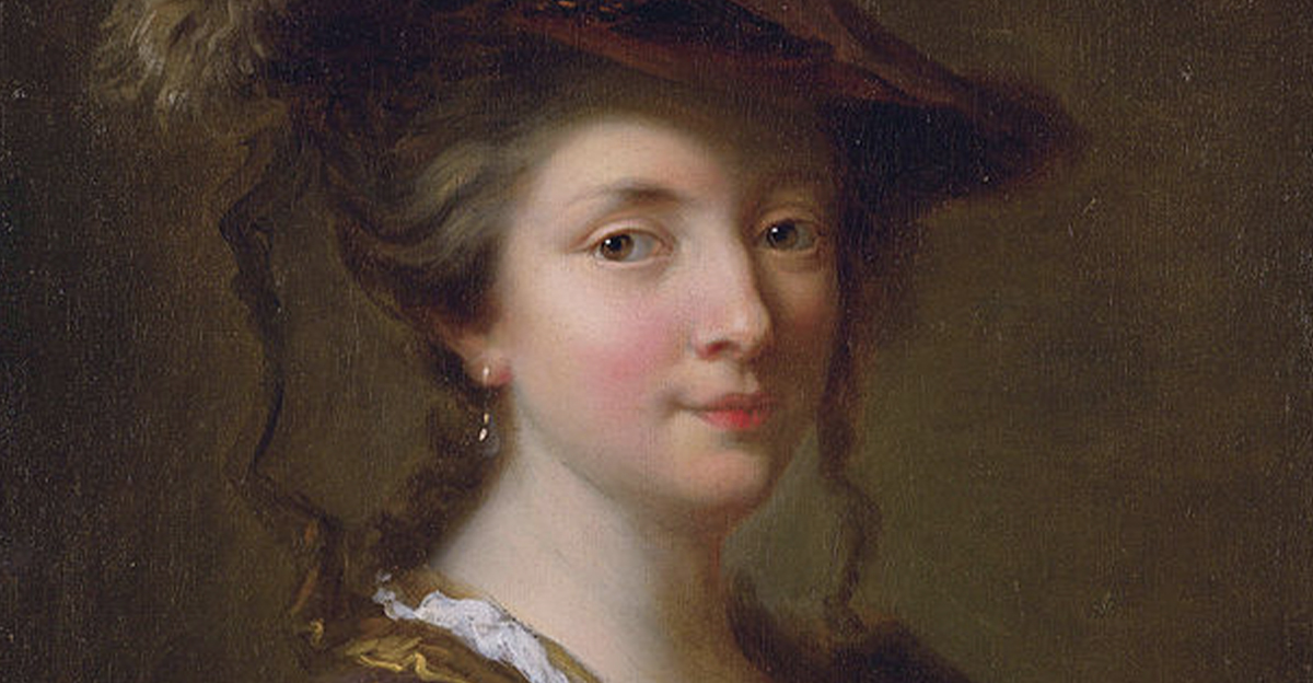 Oil painting of Louise Julie de Mailly-Nesle 