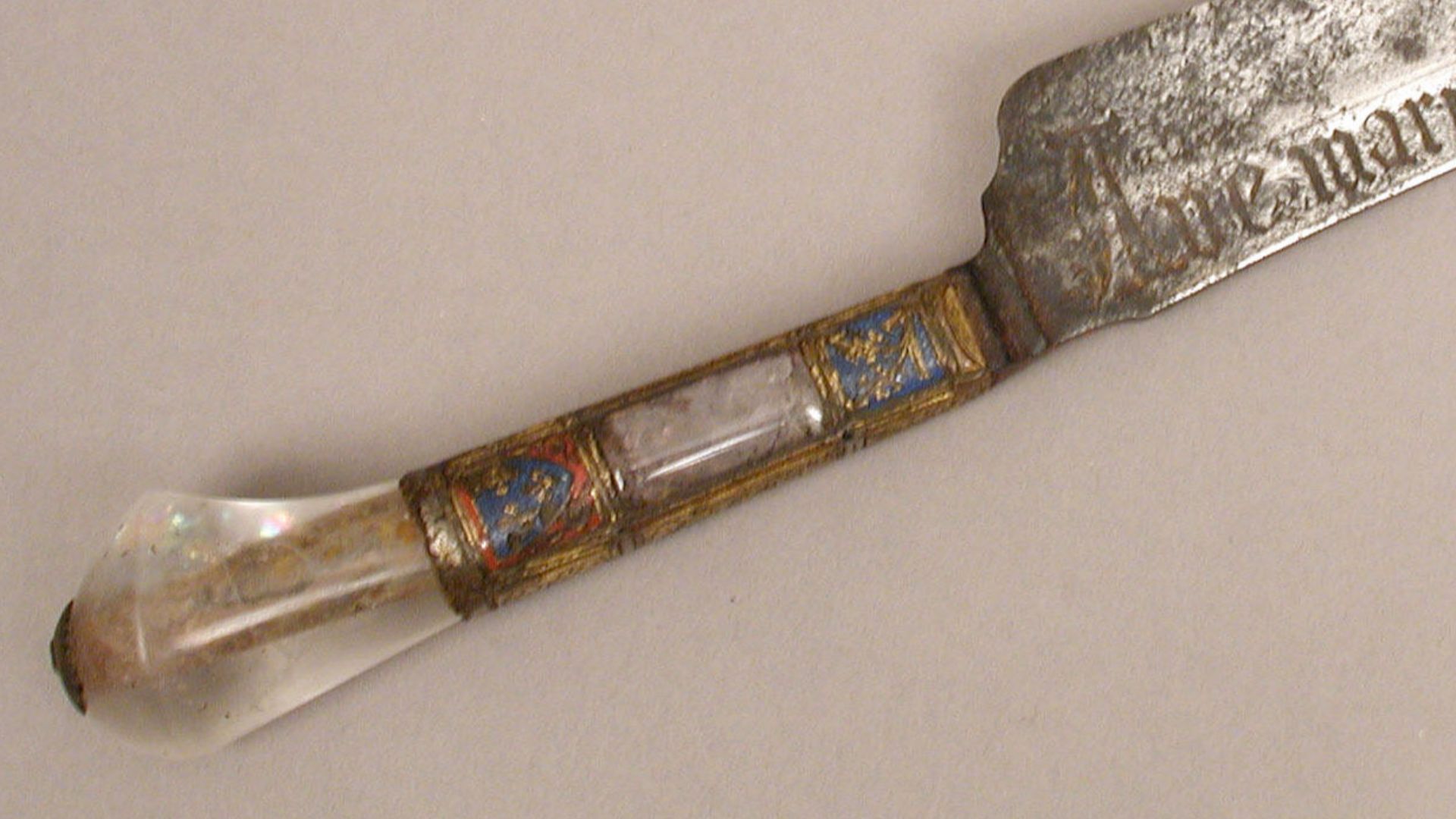 French or Spanish; Knife; Metalwork-Steel