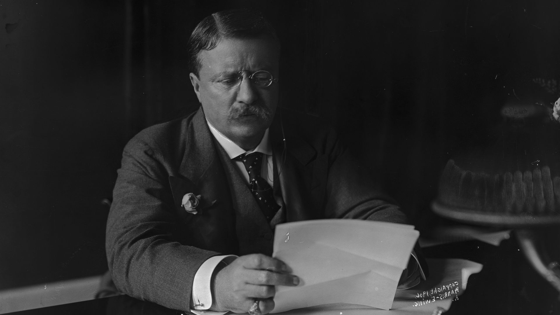 Title: ROOSEVELT, THEODORE
Abstract/medium: 1 transparency : glass ; 8 x 10 in. or smaller