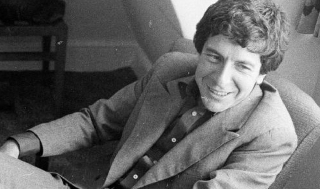 Canadian singer-songwriter Leonard Cohen, London, June 1974.