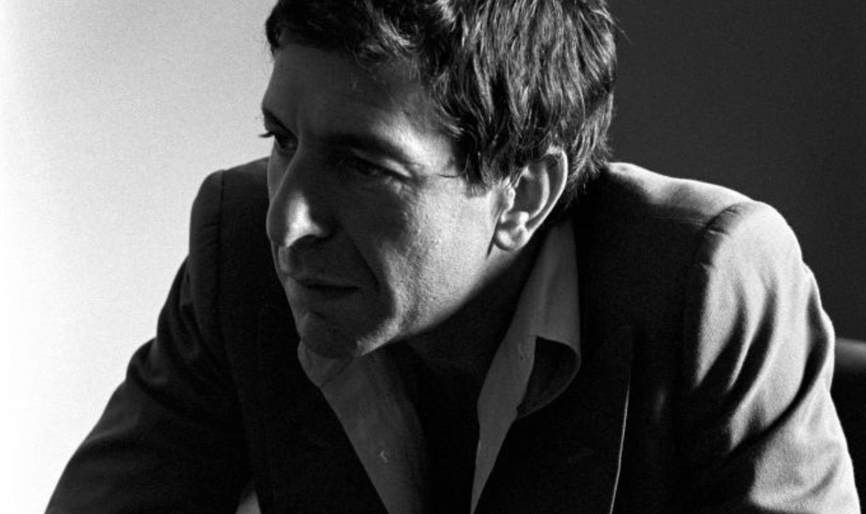 ATLANTA - NOVEMBER 4: Canadian singer-songwriter Leonard Cohen is interviewed at Stouffer's Hotel on November 4, 1975 in Atlanta, Georgia.