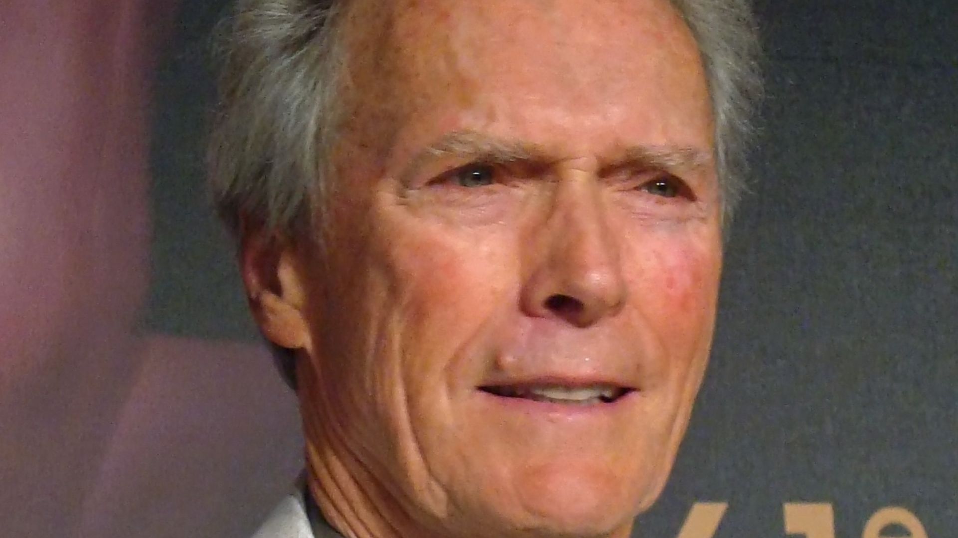 Clint Eastwood at the 2008 Cannes Film Festival, during the press conference for Changeling (at that time untitled The Exchange).