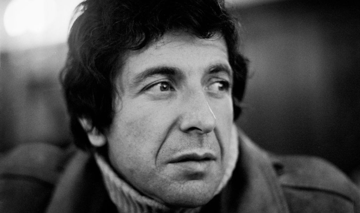 A portrait of Canadian singer-songwriter Leonard Cohen in April 1972 in Amsterdam, Netherlands.