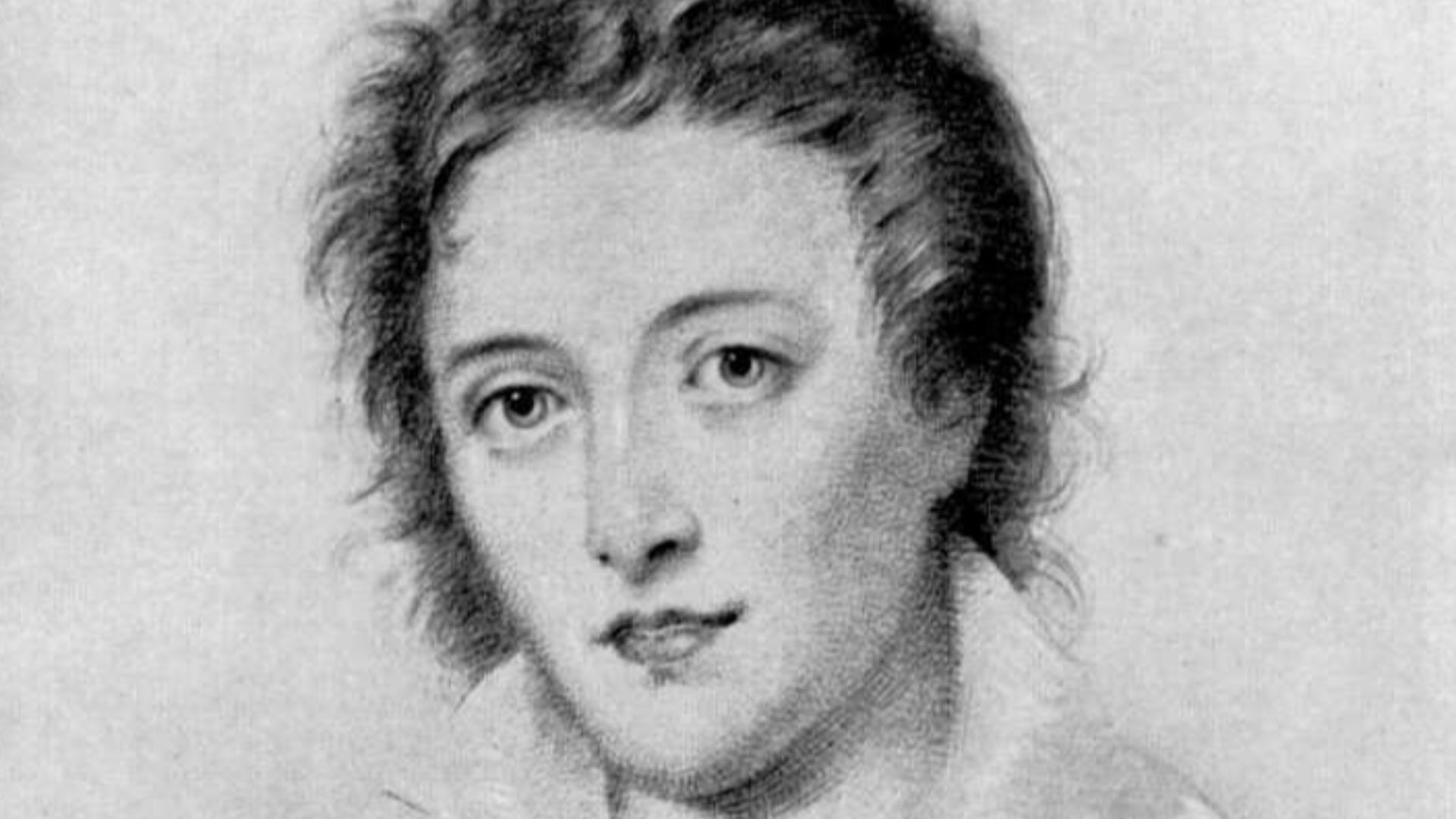 1905 print of Percy Bysshe Shelley after page of Women painters of the world, from the time of Caterina Vigri, 1413-1463, to Rosa Bonheur and the present day, by Walter Shaw Sparrow, The Art and Life Library, Hodder & Stoughton, 27 Paternoster Row, London