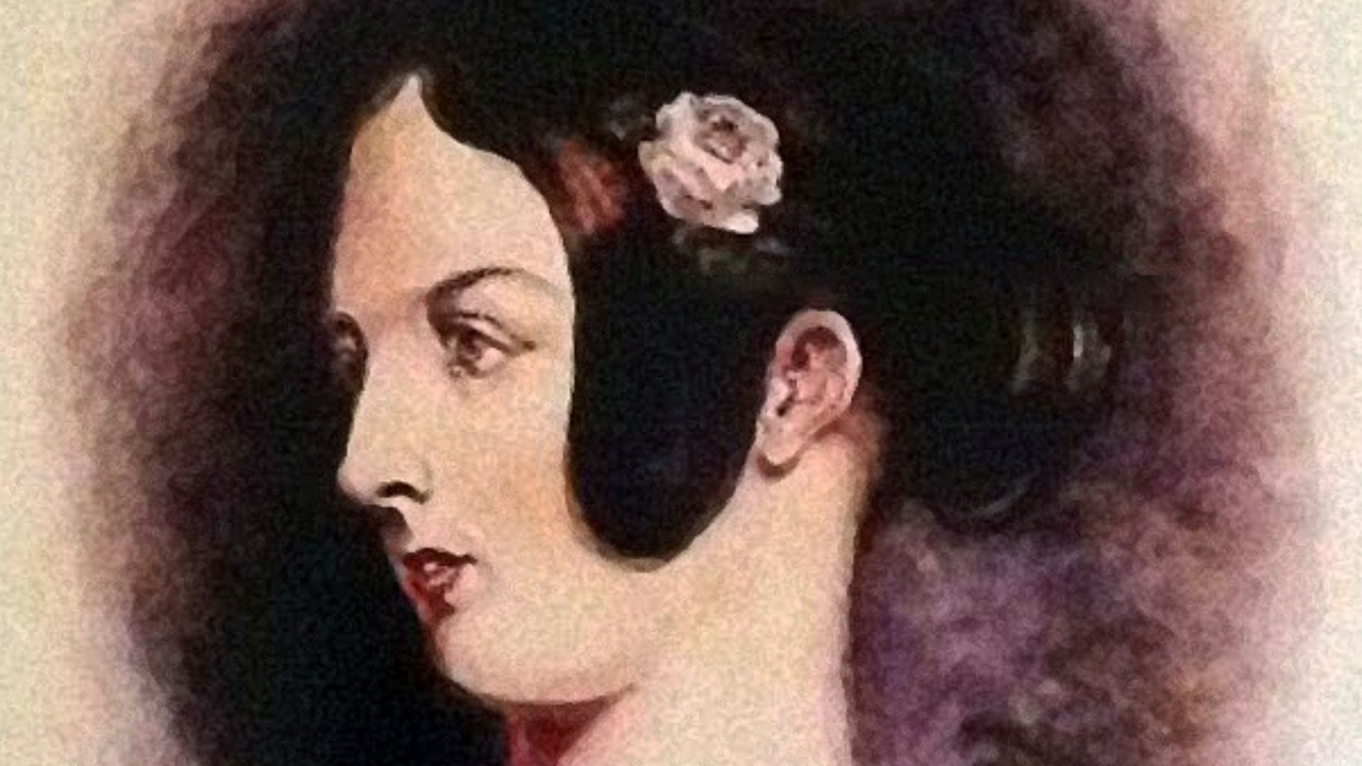 Portrait of Mary Scott Hogarth, sister-in-law of Charles Dickens