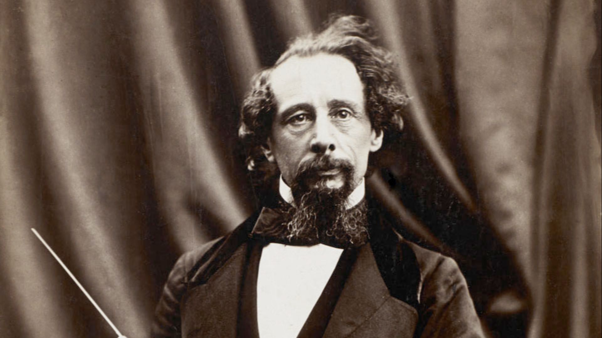 Charles Dickens as photographed by Herbert Watkins, 1858