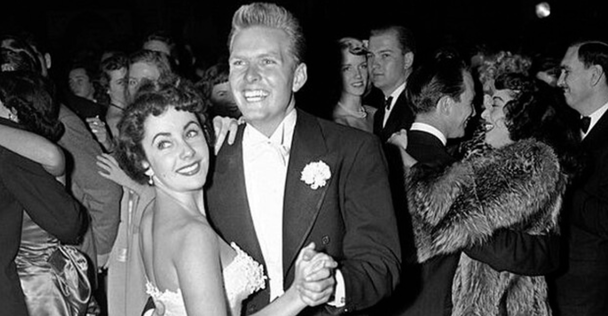 Elizabeth Taylor and Bob Precht