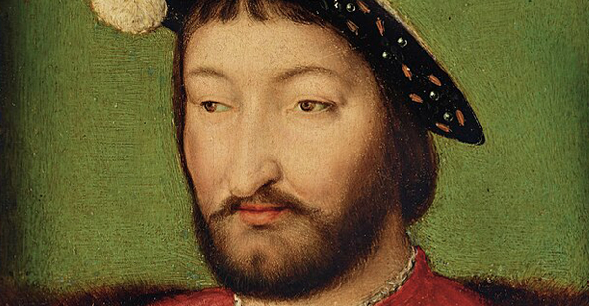 Painted portrait of King Francis I