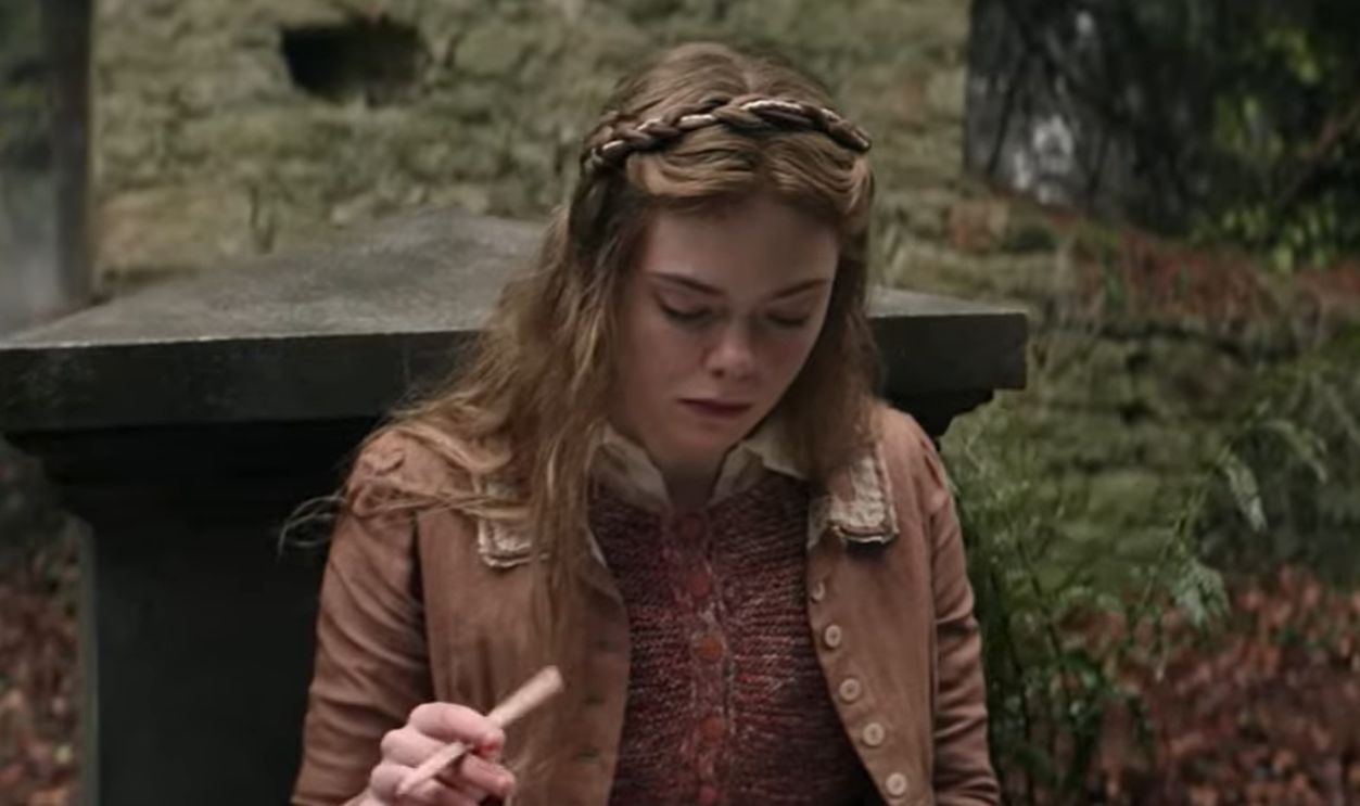 Screenshot from Mary Shelley (2017) 