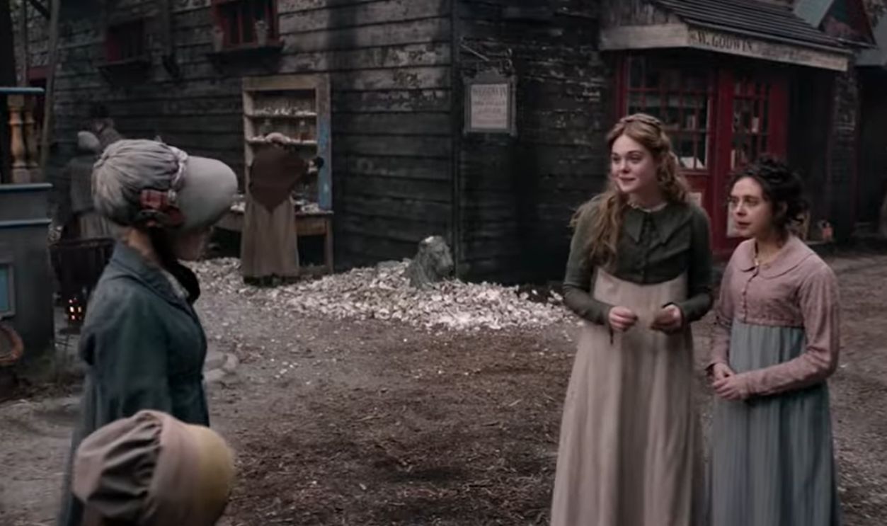 Screenshot from Mary Shelley (2017) 