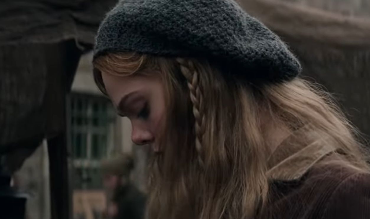 Screenshot from Mary Shelley (2017) 