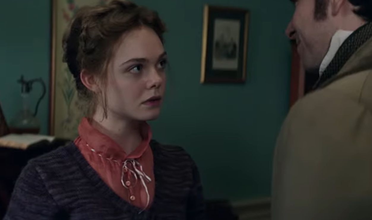 Screenshot from Mary Shelley (2017) 