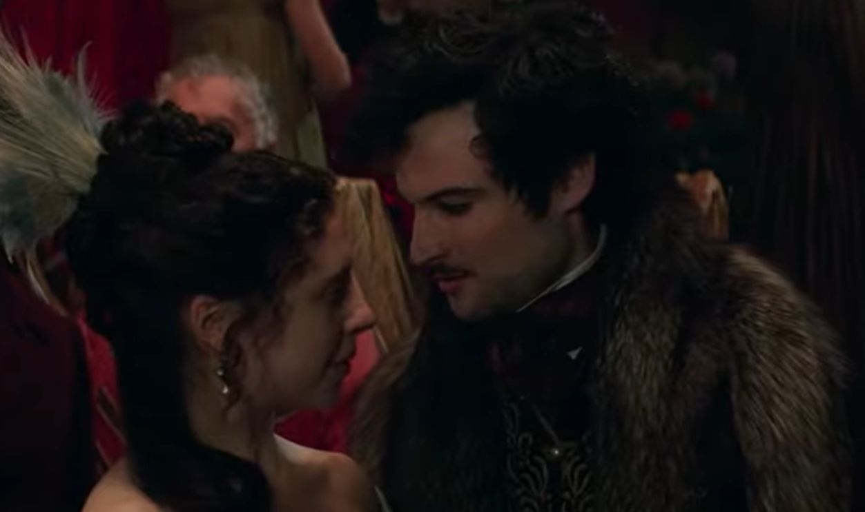 Screenshot from Mary Shelley (2017) 