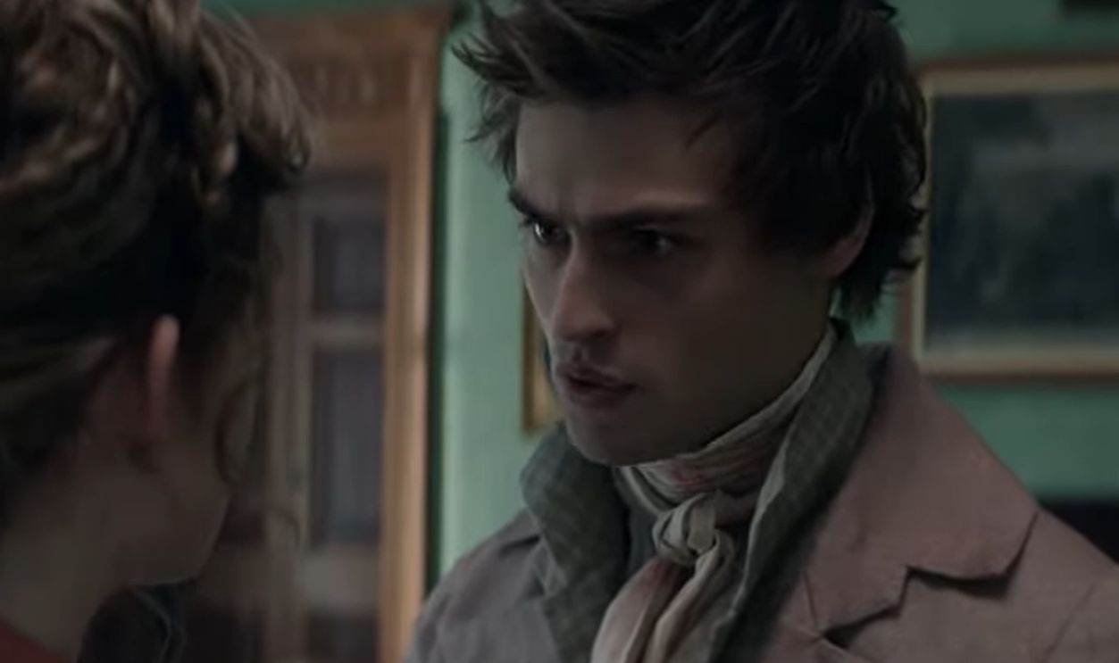 Screenshot from Mary Shelley (2017) 