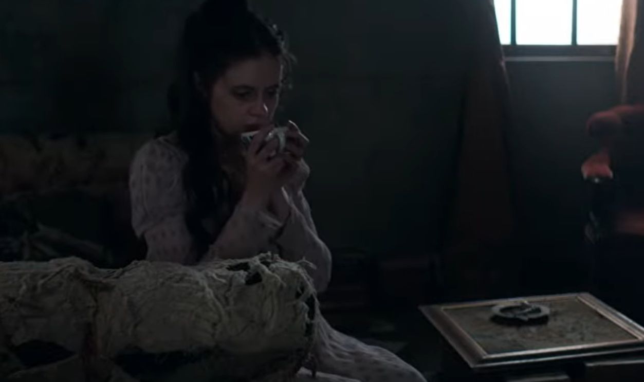 Screenshot from Mary Shelley (2017) 