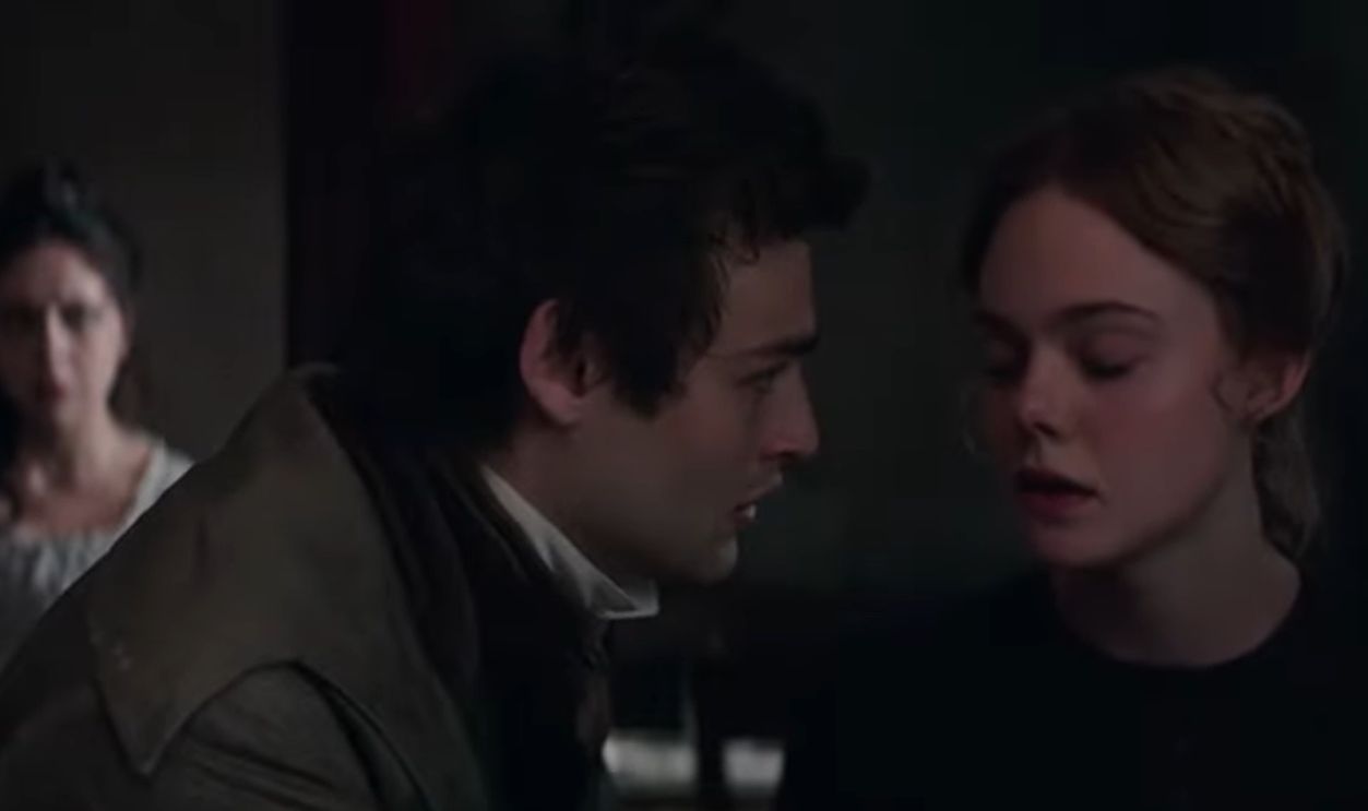 Screenshot from Mary Shelley (2017) 