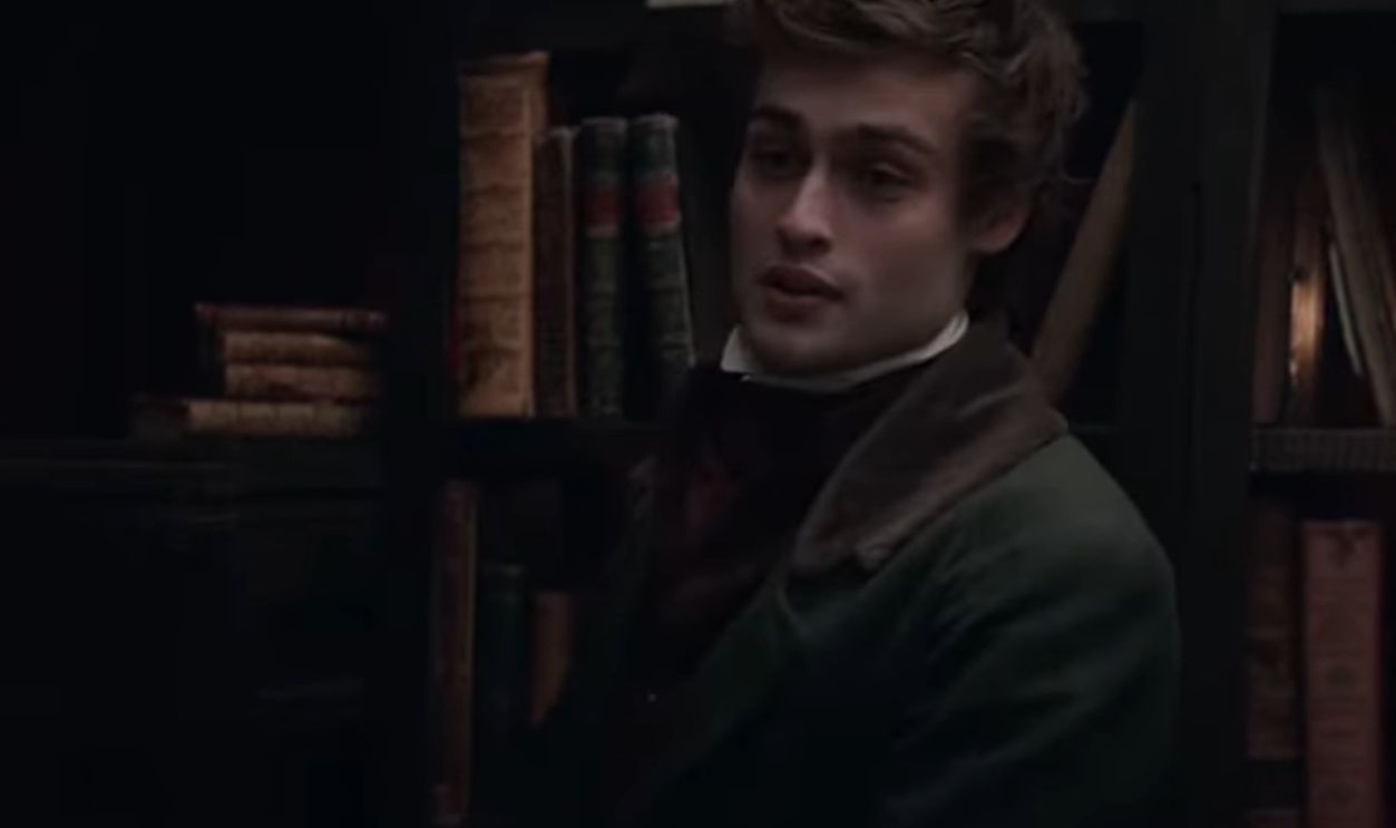 Screenshot from Mary Shelley (2017) 