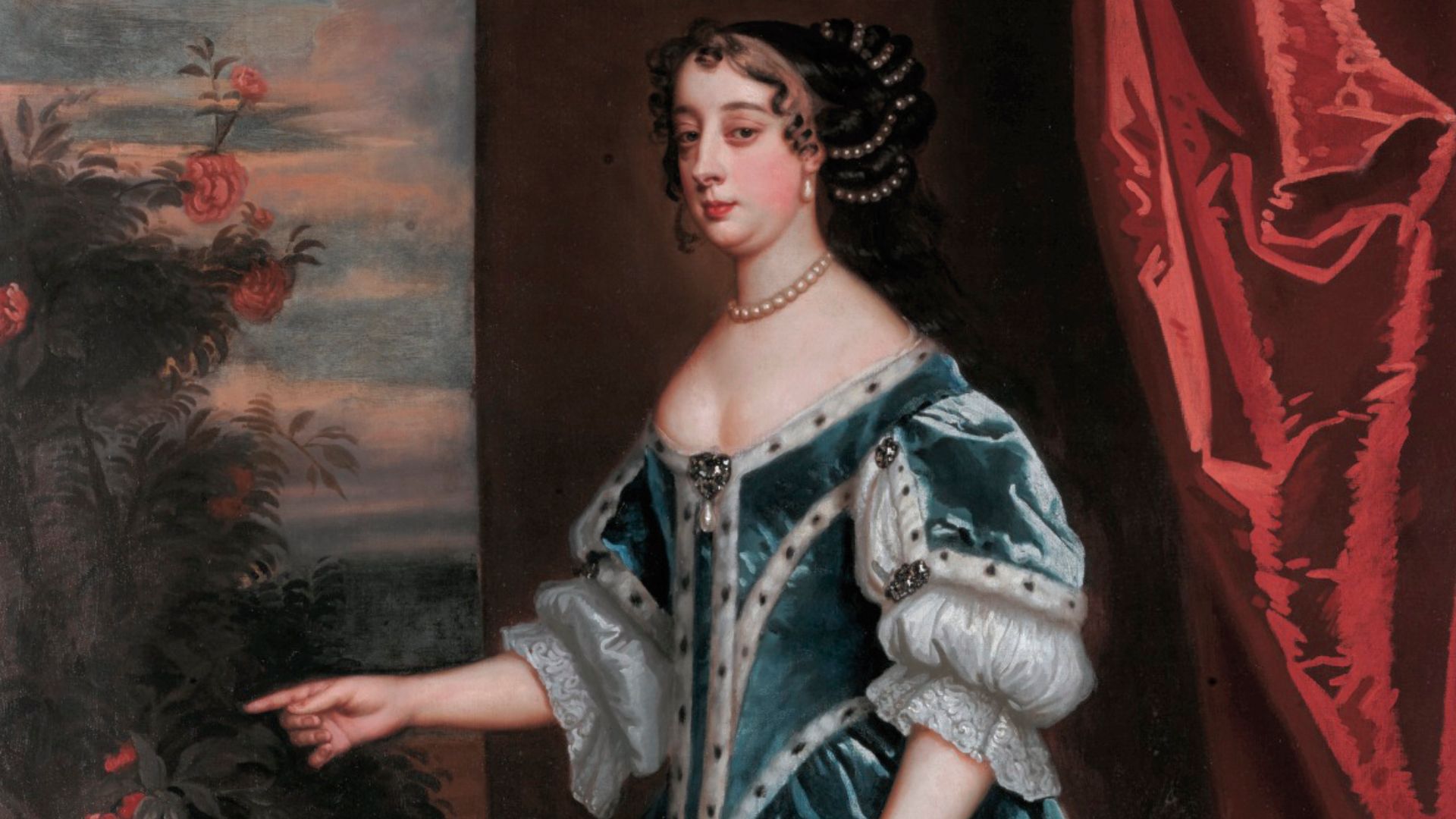 Portrait of Barbara Palmer, 1st Duchess of Cleveland (1640-1709), mistress of Charles II of England