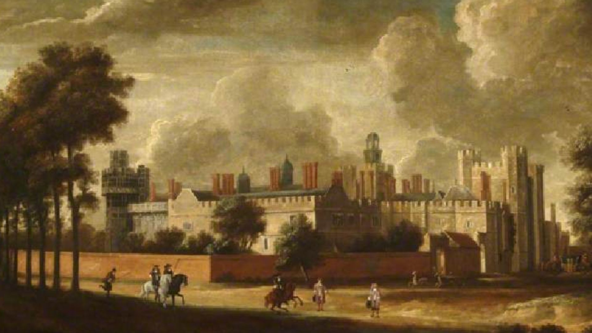 File:Hendrick Danckerts (1625-1680) (attributed to) - Nonsuch Palace from the North East - 1 - Epsom Town Hall.jpg