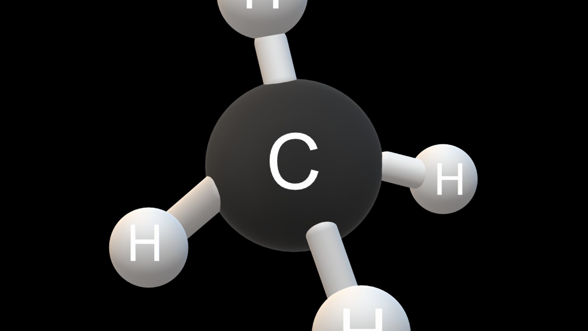 Structure of methane