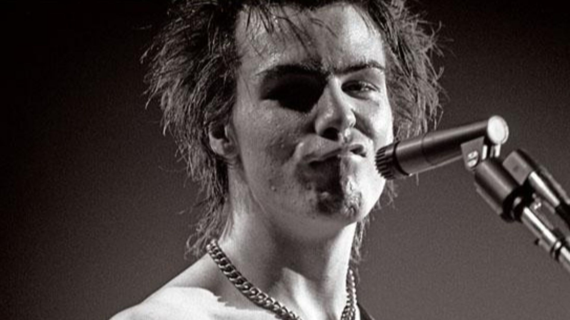 Sid Vicious from the Sex Pistols - Winterland - 14 January 1978 - this was the final show of the original Sex Pistols first and only US tour and the last time that Sid would have been on stage.