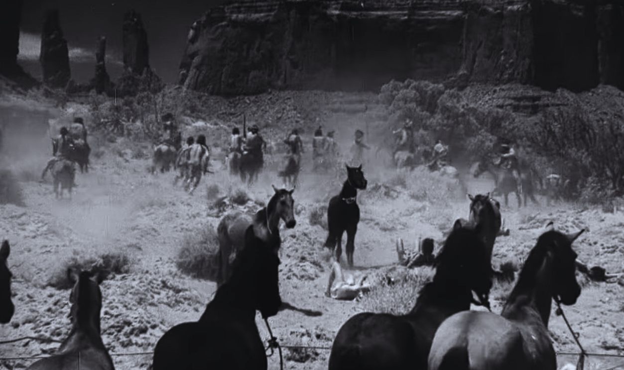 Screenshot from Kit Carson (1940) 