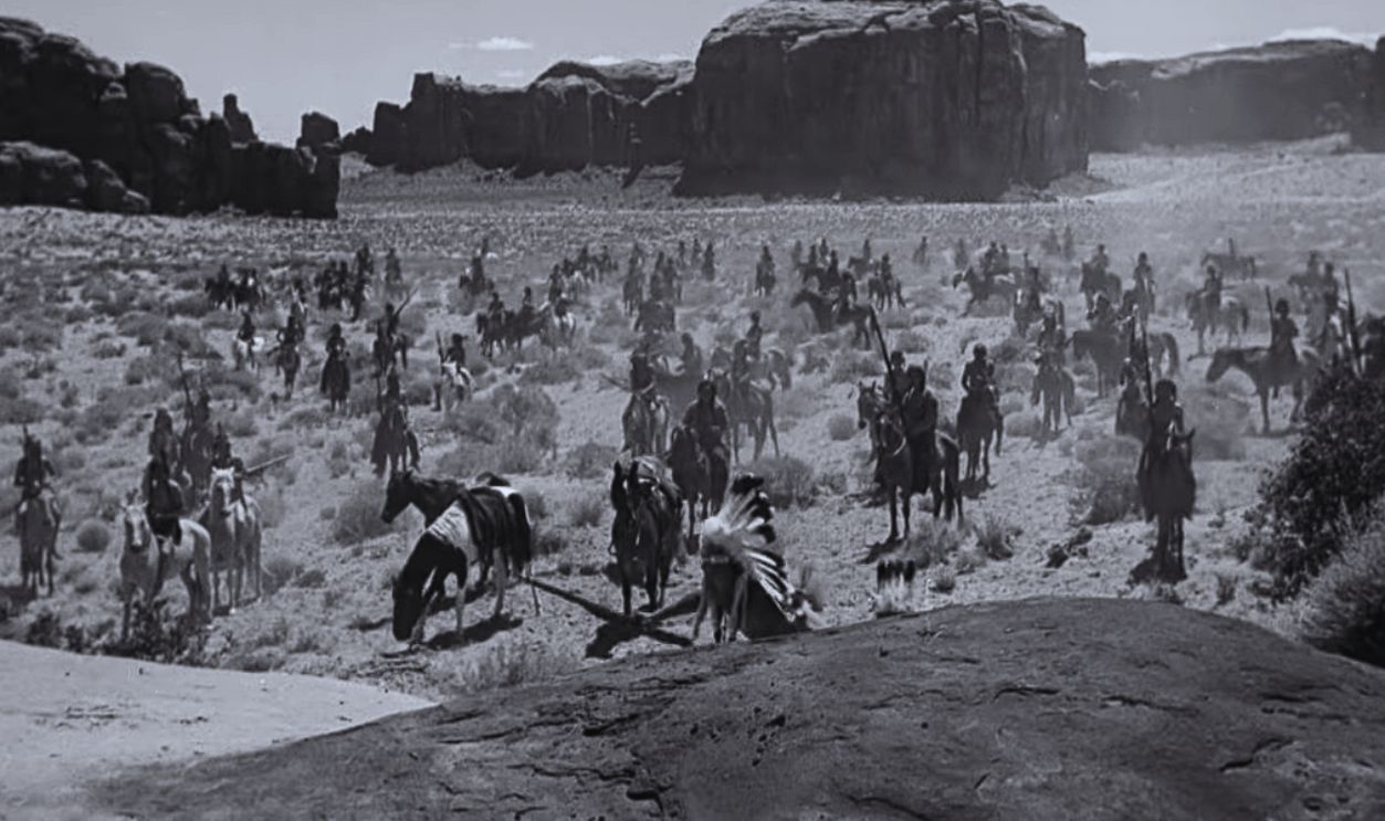 Screenshot from Kit Carson (1940) 