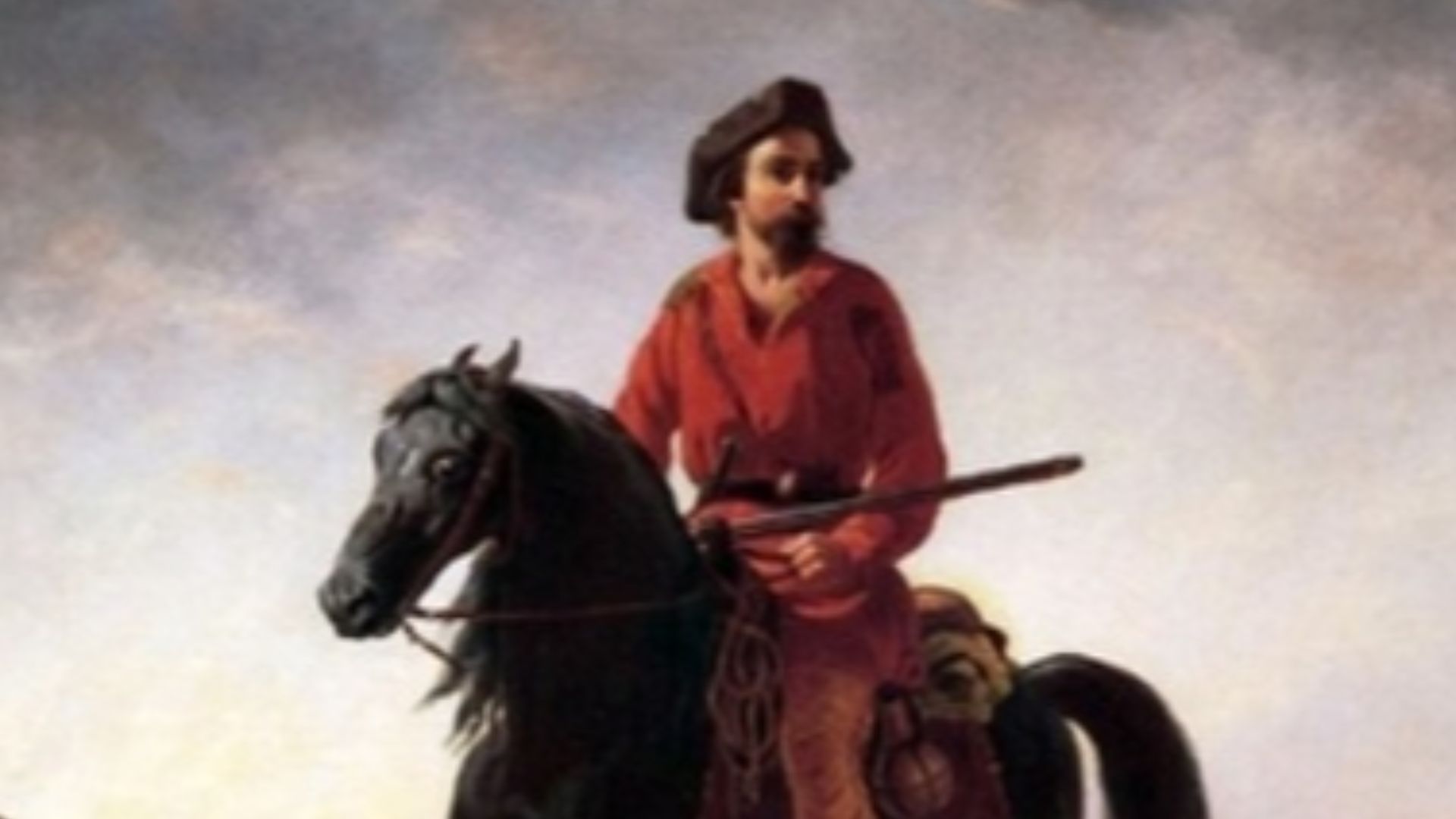 Painting of Kit Carson by William Ranney, 1854.