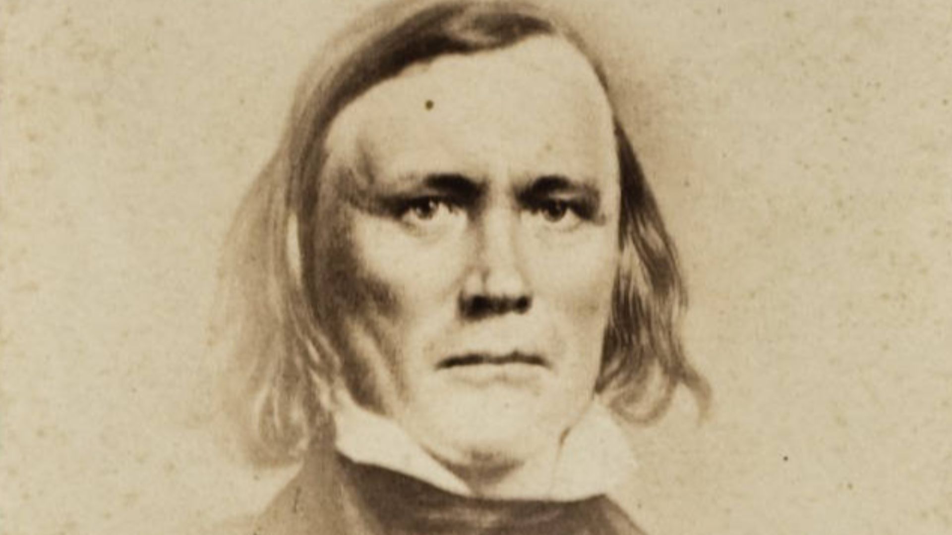 Letterpress on verso of card mounting, Published by E. & H.T. Anthony, 501 Broadway, New York. From photographic negative in Brady's National Portrait Gallery.
In envelope.
For further details see Graff Catalog.