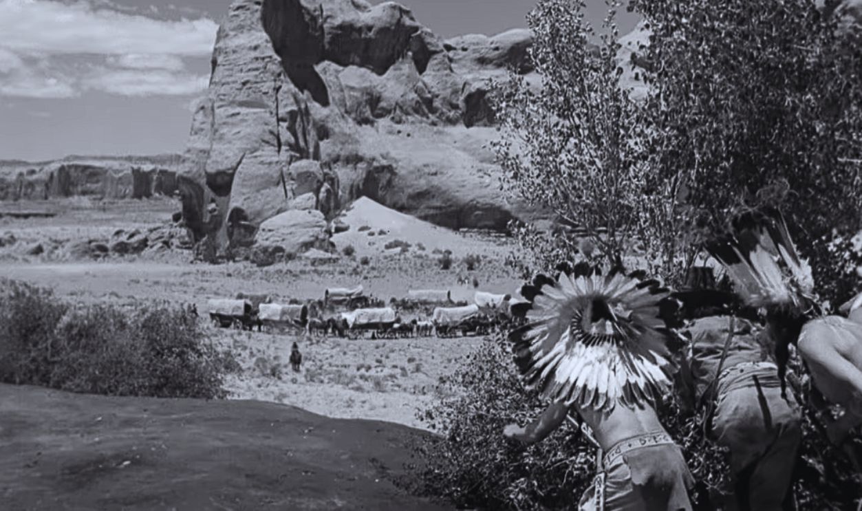 Screenshot from Kit Carson (1940) 