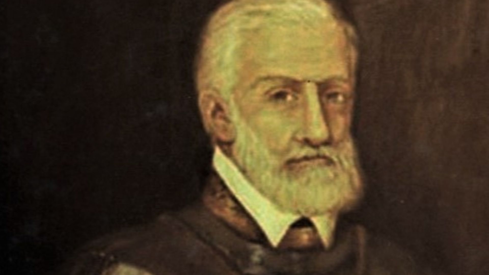 Capitán  Antonio de Berrio 1527-1579. El capitán Berrio supo antes que nadie, gracias a informaciones indígenas, que detrás de una cordillera que podía verse en el horizonte, al sur del rio Orinoco en la provincia de Guayana, existía una laguna rodeada de grandes poblados.  Imagen ©Museo nacional de Colombia.