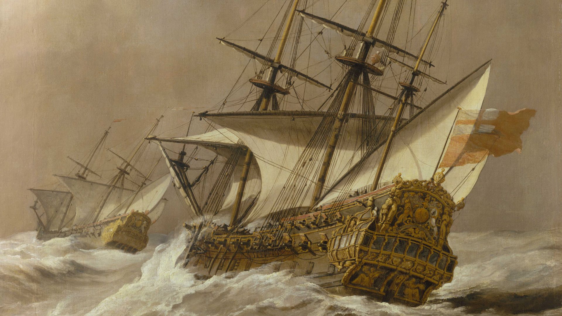 depicting the second HMS Resolution