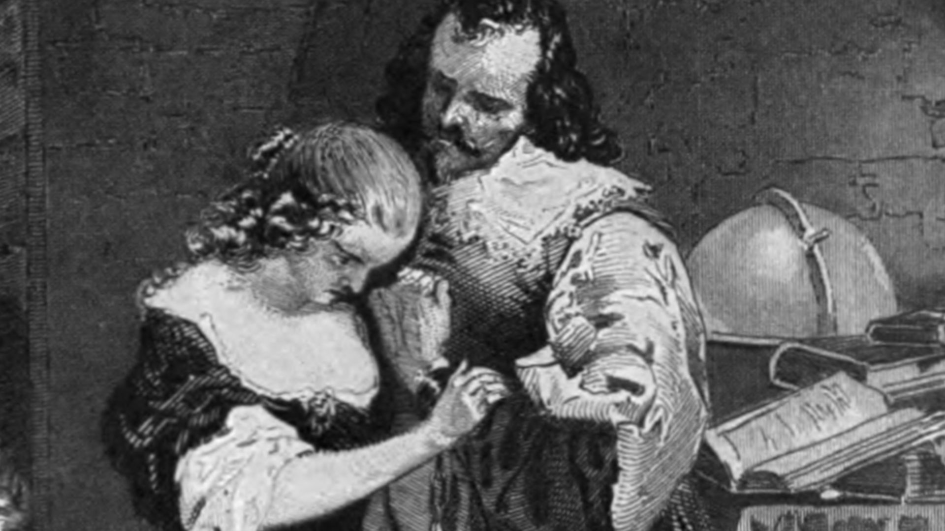 RALEIGH PARTING FROM HIS WIFE.