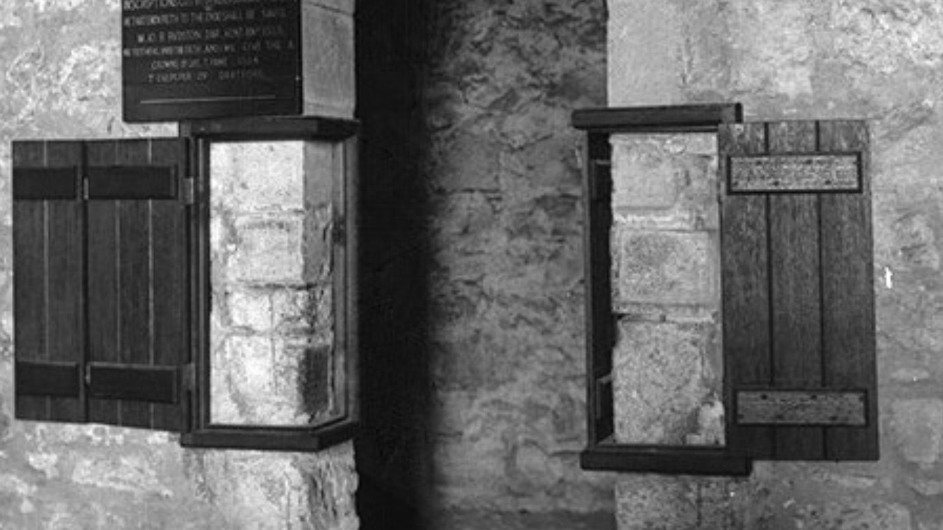 Sir Walter Raleigh's cell in the Tower of London (White Tower)