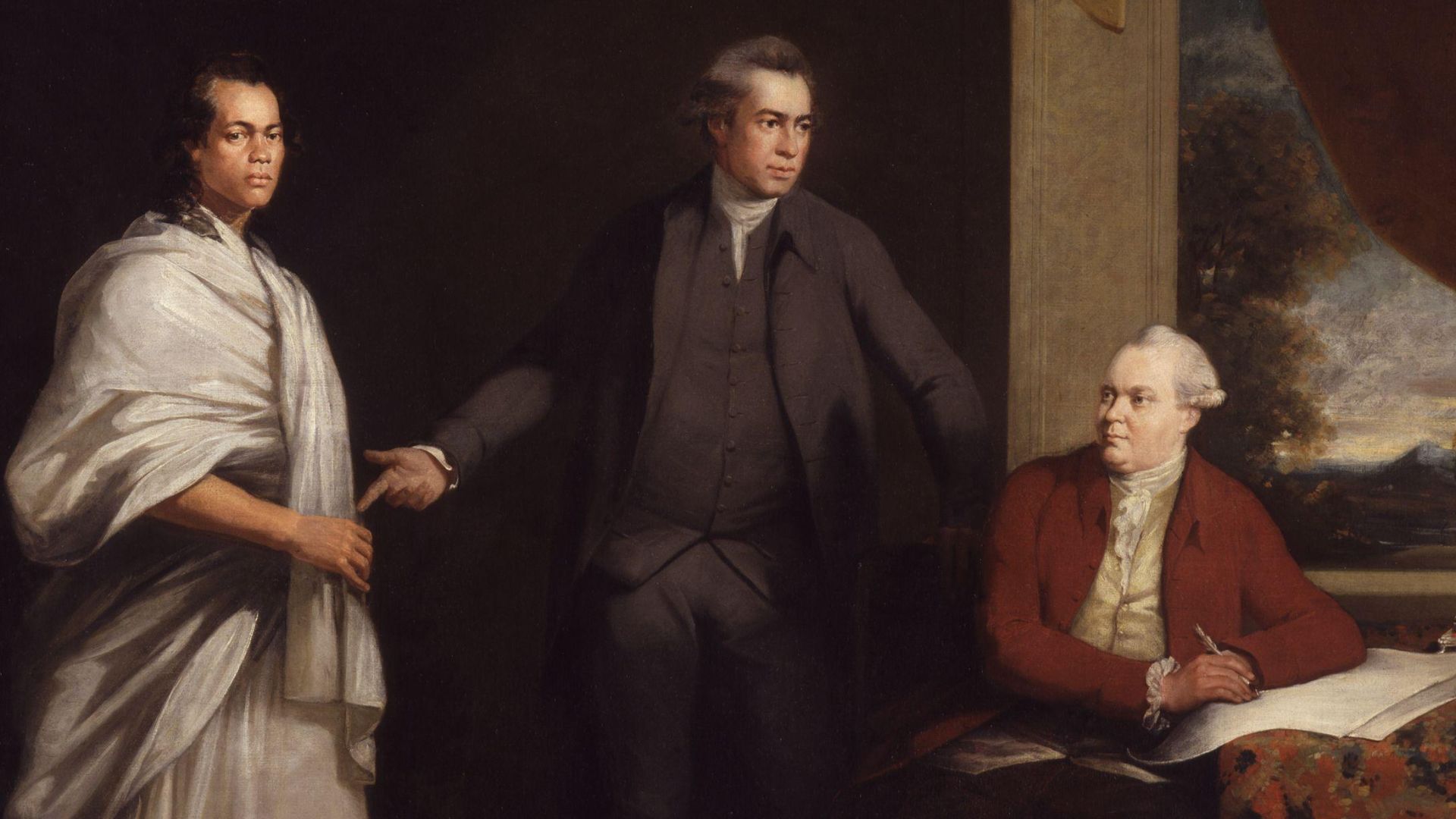 File:Omai (Mai), Sir Joseph Banks and Daniel Charles Solander by William Parry.jpg