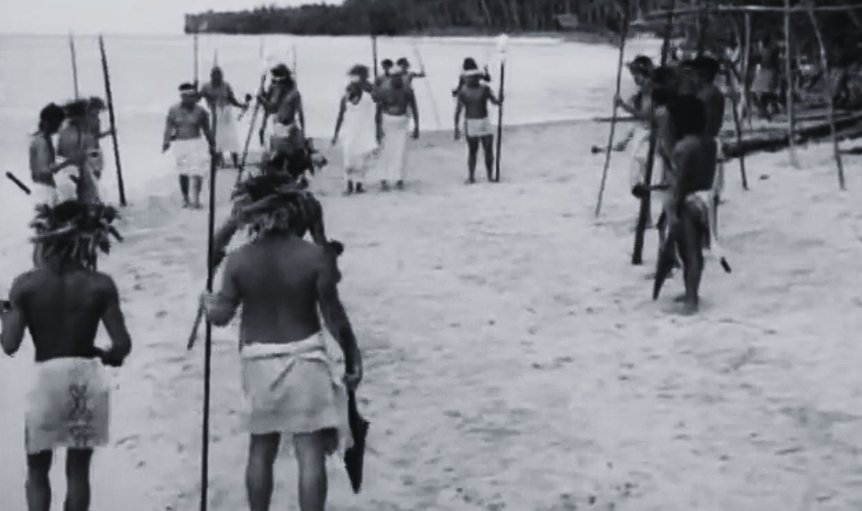 Screenshot from Captain James Cook (1987)