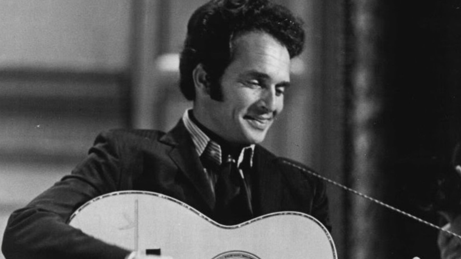 Merle Haggard, Country Music Association's performer of the year in 1971.