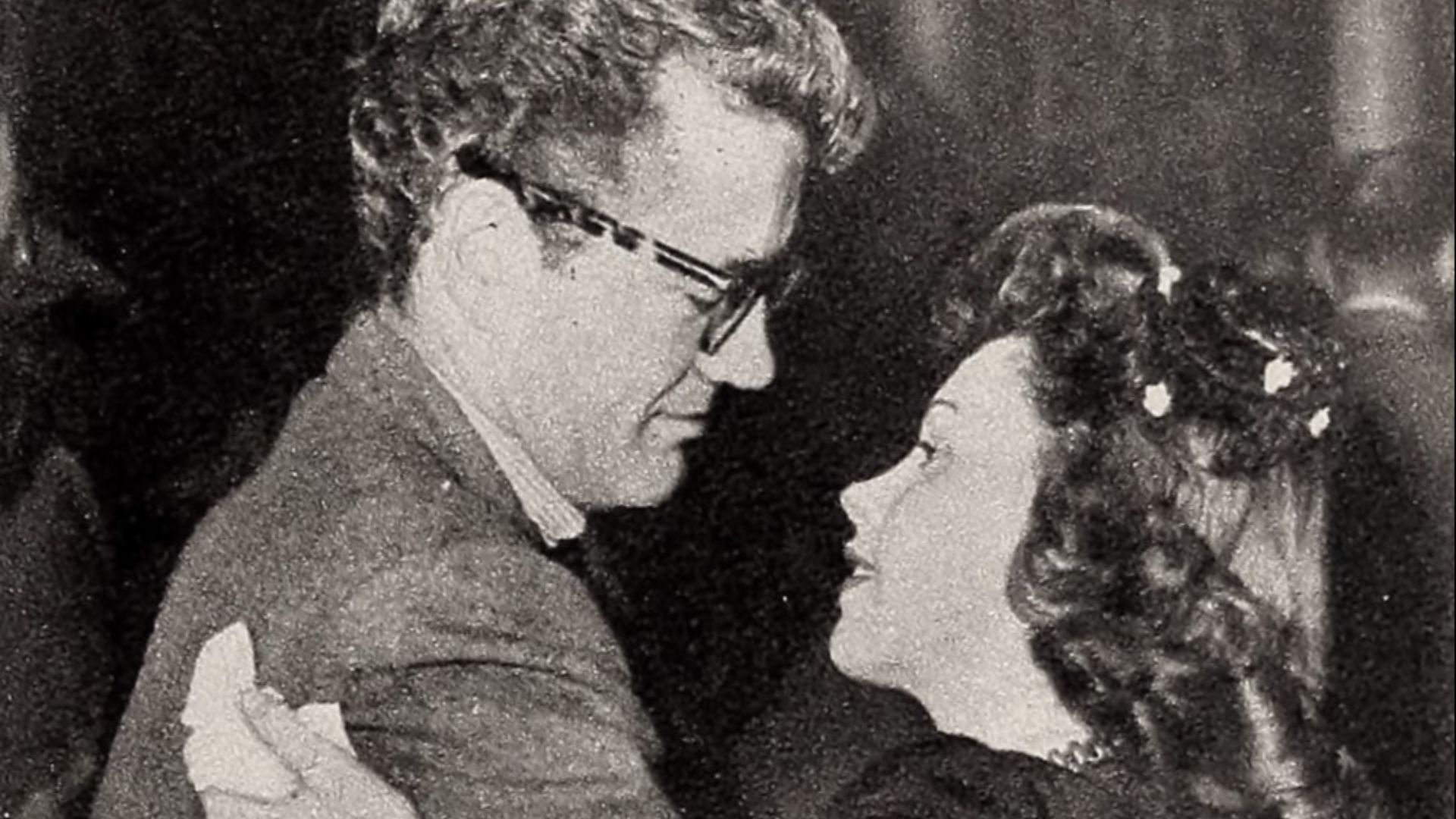 Bob Walker and Judy Garland at Clover Club, 1945