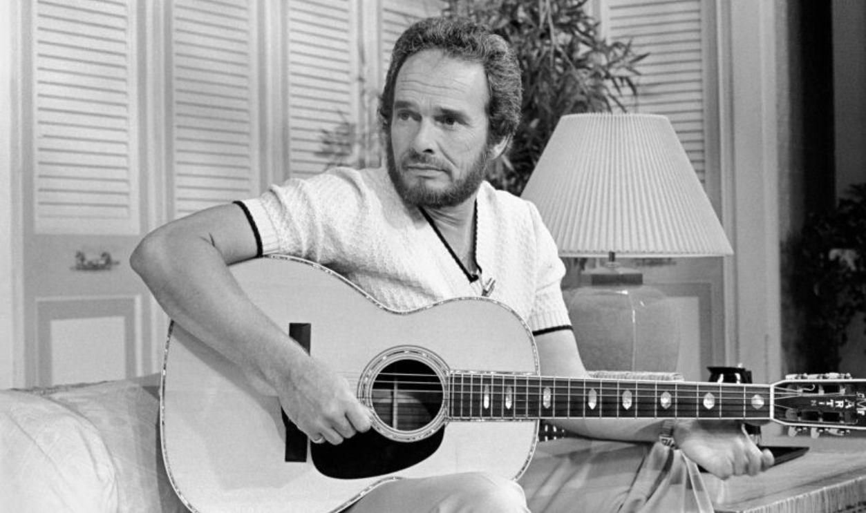 (MANDATORY CREDIT Fran Pelzman/Redferns) Merle Haggard appearing on 'Good Morning America' with David Hartman in New York City on July 17, 1978. 