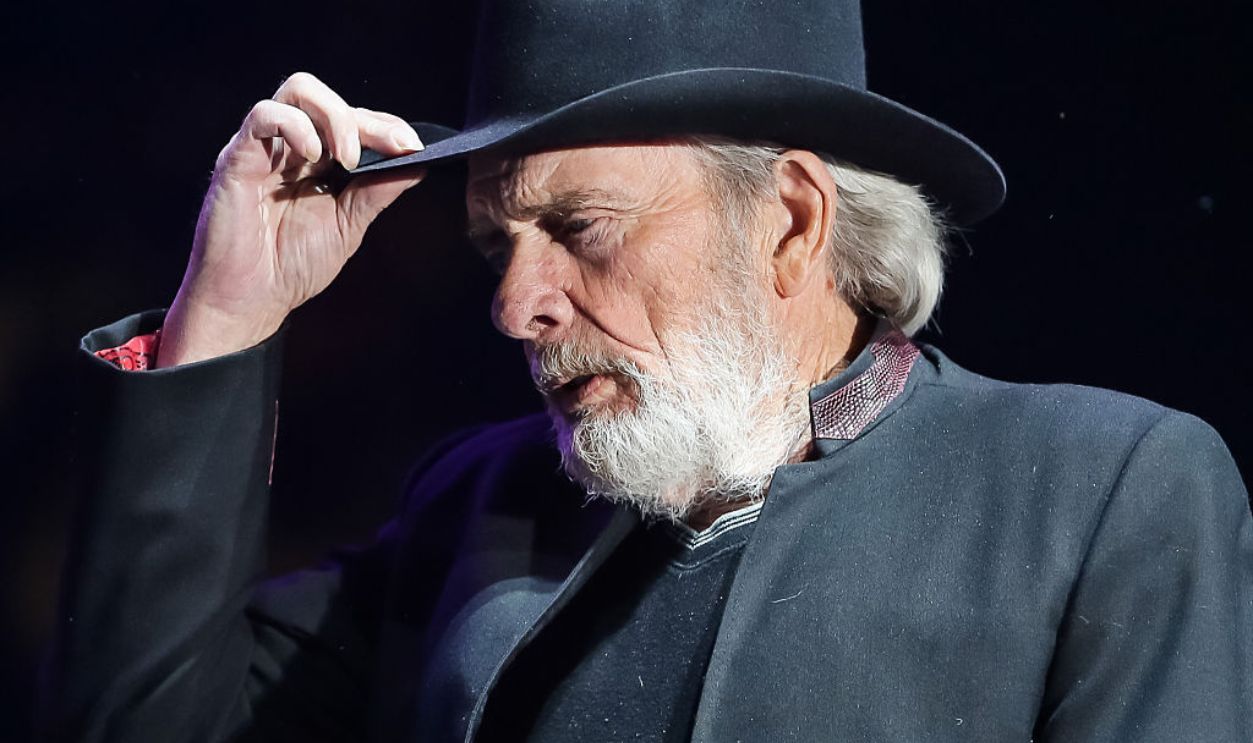INDIO, CA - APRIL 24: Musician Merle Haggard performs at the Stagecoach Country music festival at The Empire Polo Club on April 24, 2015 in Indio, California.