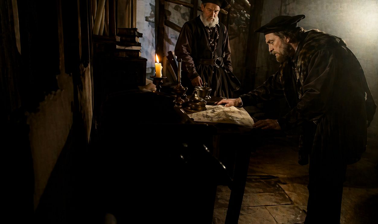 Screenshot from Masters of Darkness: Queen Elizabeth's Magician 2002