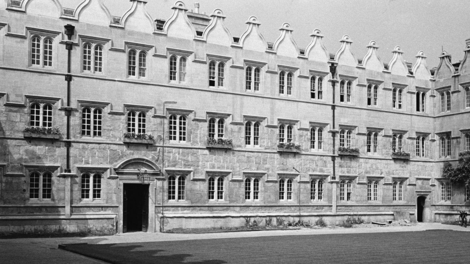 John, Geoff Charles' son, graduating at Oxford