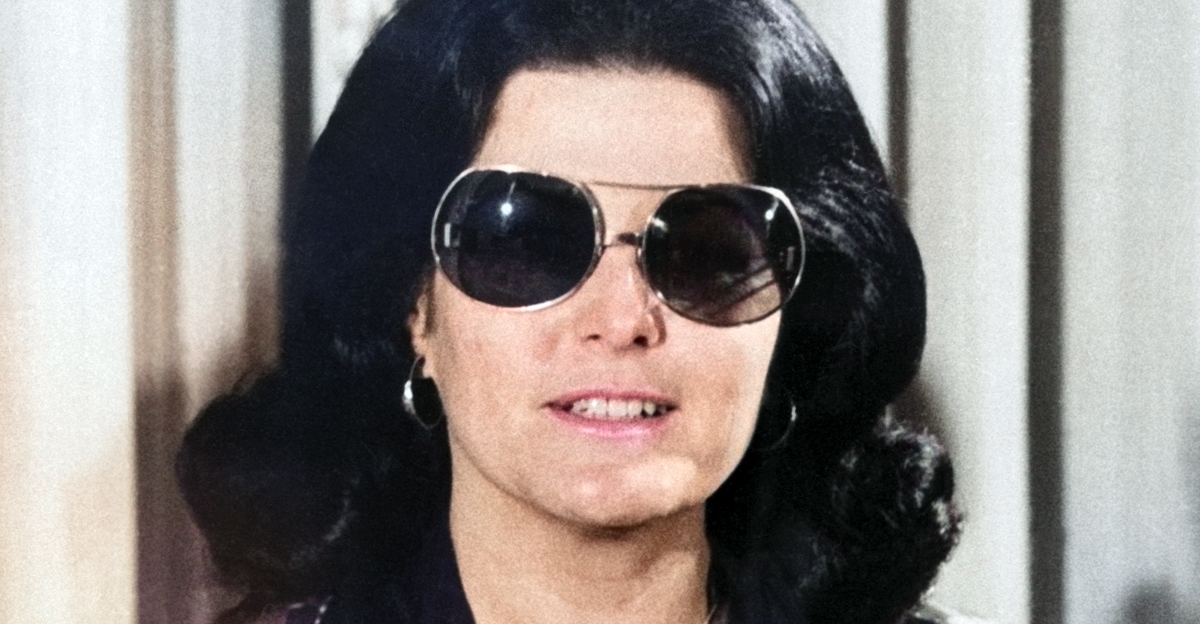 Judith Campbell Exner at Press Conf