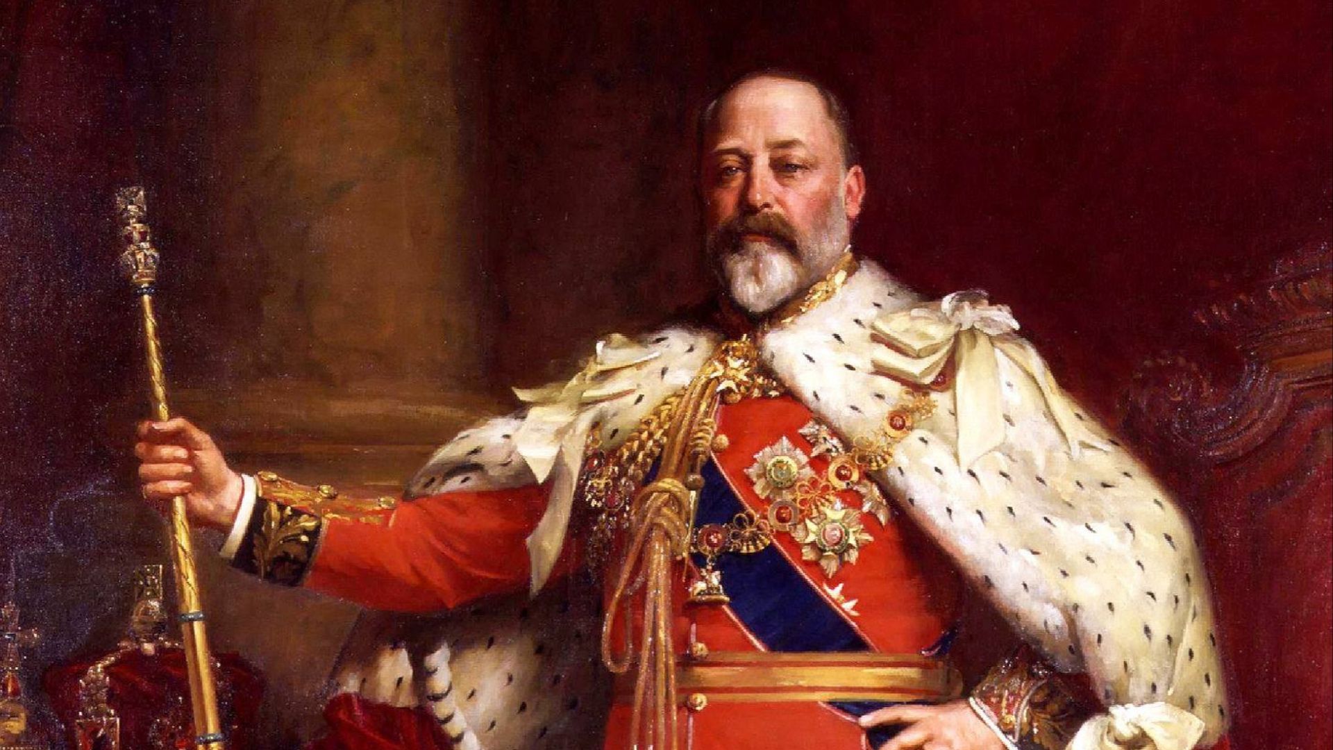 Portrait of King Edward VII (1841-1910)